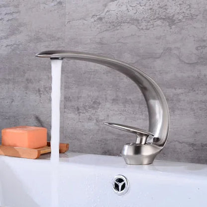 DecorBites™ Basin Faucet: Rose Gold/Black/Gold Bathroom Sink Mixer Tap made of Brass