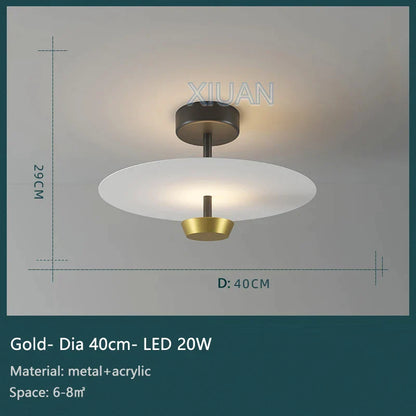 DecorBites™ Black Gold Round Chandelier with Remote Control Dimming Ceiling Lights