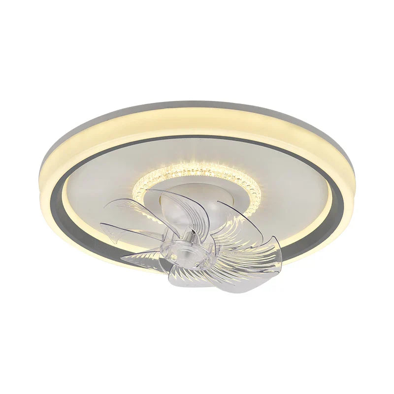 DecorBites™ 6-Speed LED Ceiling Fan Light for Living Room - 360° Rotation