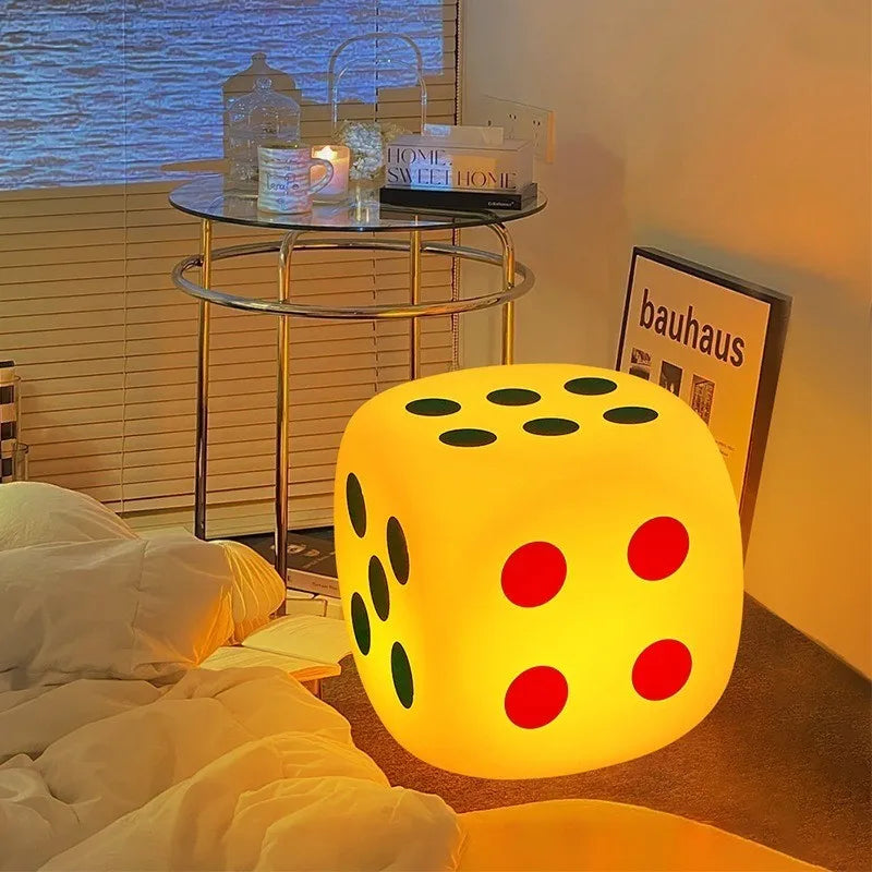 Decorbites™ Bunte Fernbedienungs-Nachtlampe für Wohnzimmer, Schlafzimmer oder Büro