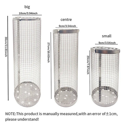 Cesta para asar DecorBites™: La herramienta definitiva para barbacoas: pescado, verduras y mucho más.