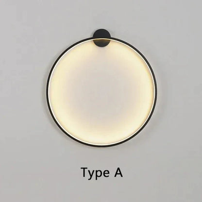 DecorBites™ Circular Wall Lamp LED Lighting for Bedroom Living Room Atmosphere