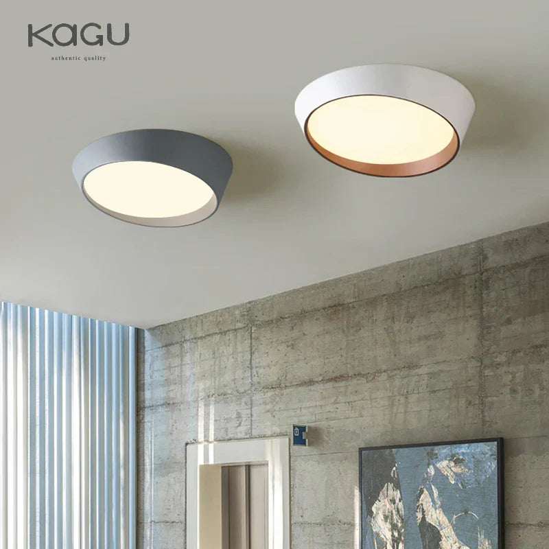 Lámpara de techo LED DecorBites™: Iluminación moderna para dormitorio