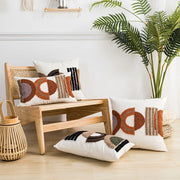 Cotton Tufted Throw Pillow