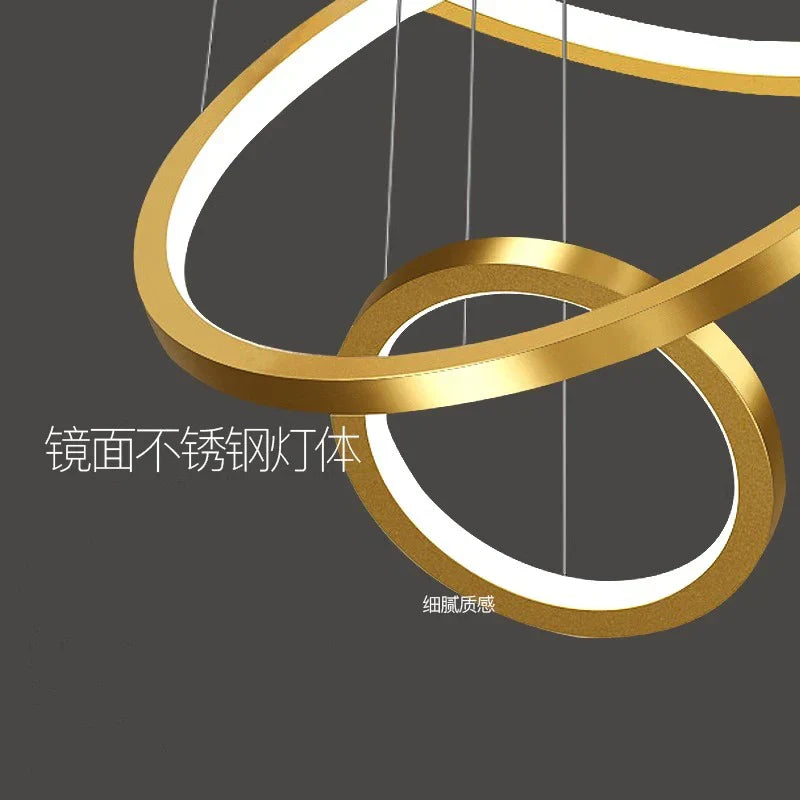 DecorBites™ Nordic Home Decor Stair Chandelier Living Room Bedroom Dining Room Lighting