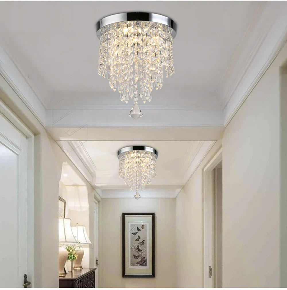 DecorBites™ LED Round Ceiling Light: Bright Corridor Entrance Lamp, Room Lighting Solution