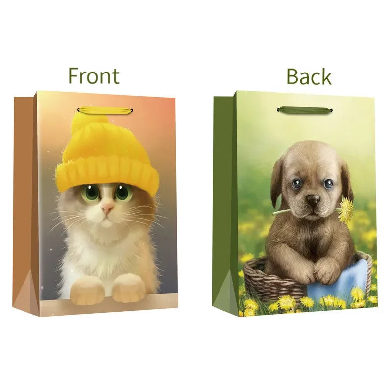 DecorBites™ Cat Dog Plush Ornaments Dolls for Home Decor & TV, Realistic Pet Figurines