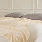 Decobites Silky Eucalyptus Fiber Duvet Cover - Solid Color, Soft Skin-Friendly Fabric