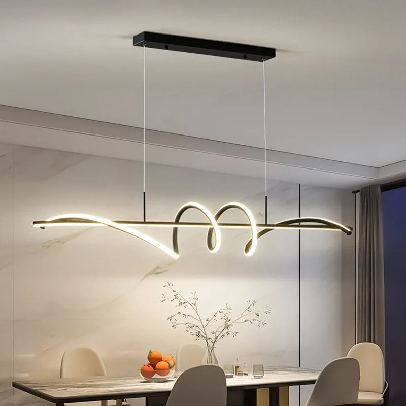 DecorBites™ Kitchen Island LED Pendant Light Chandelier for Dining Area