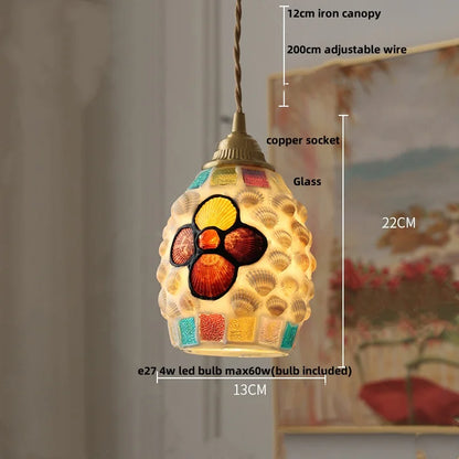 Lámpara colgante LED con bola de cristal DecorBites™ | Lámpara colgante moderna para cocina, bar o restaurante