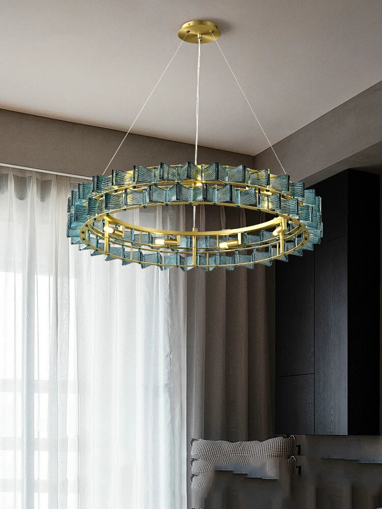 DecorBites™ Butterfly Glass Chandelier for Elegant Dining Room Decor