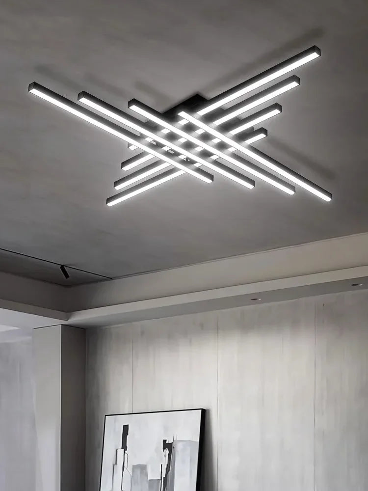 Lámpara de techo LED lineal DecorBites™ para iluminación de sala de estar y dormitorio