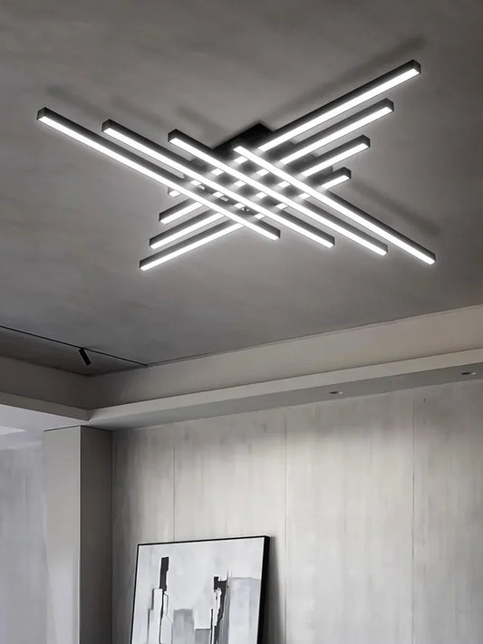 Lámpara de techo LED lineal DecorBites™ para iluminación de sala de estar y dormitorio