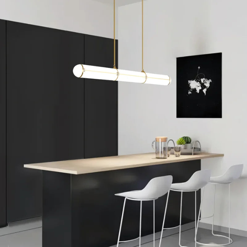 Brushed Gold Pendant Light