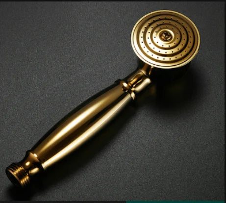 رأس دش يدوي بتصميم عتيق من DecorBites™ | فوهة مطر عالية الضغط لتوفير المياه