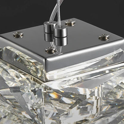 Lámpara de techo colgante LED de cristal DecorBites™ para isla de cocina, comedor y sala de estar