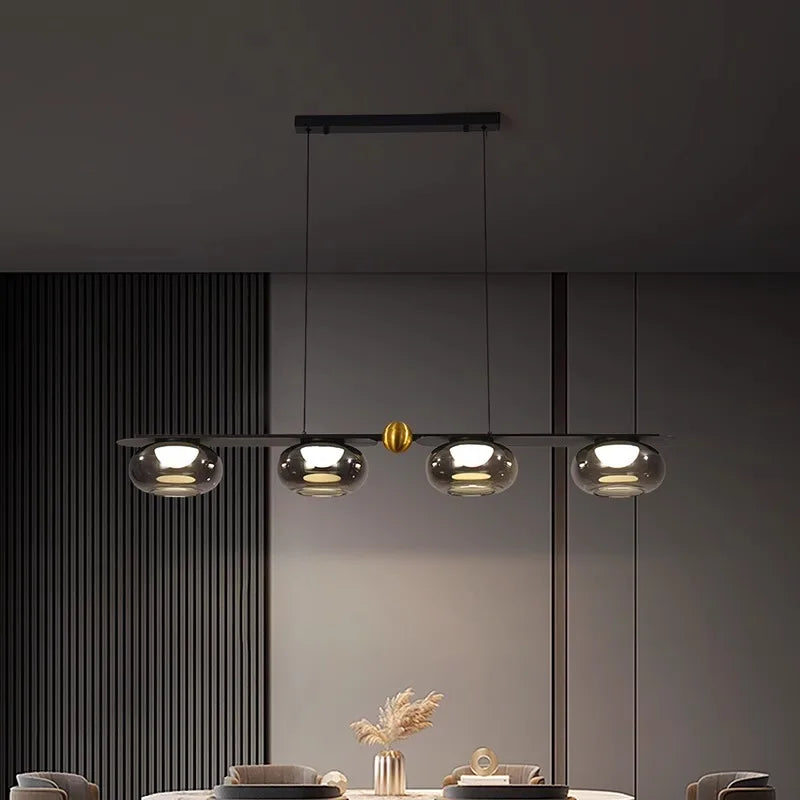 Bronze Globe Pendant Light