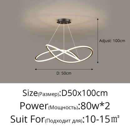 DecorBites™ LED Pendant Lights for Living Dining Study Room Indoor Lighting