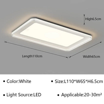Lámpara de techo geométrica LED DecorBites™ para sala de estar, comedor, estudio, dormitorio, pasillo o balcón.
