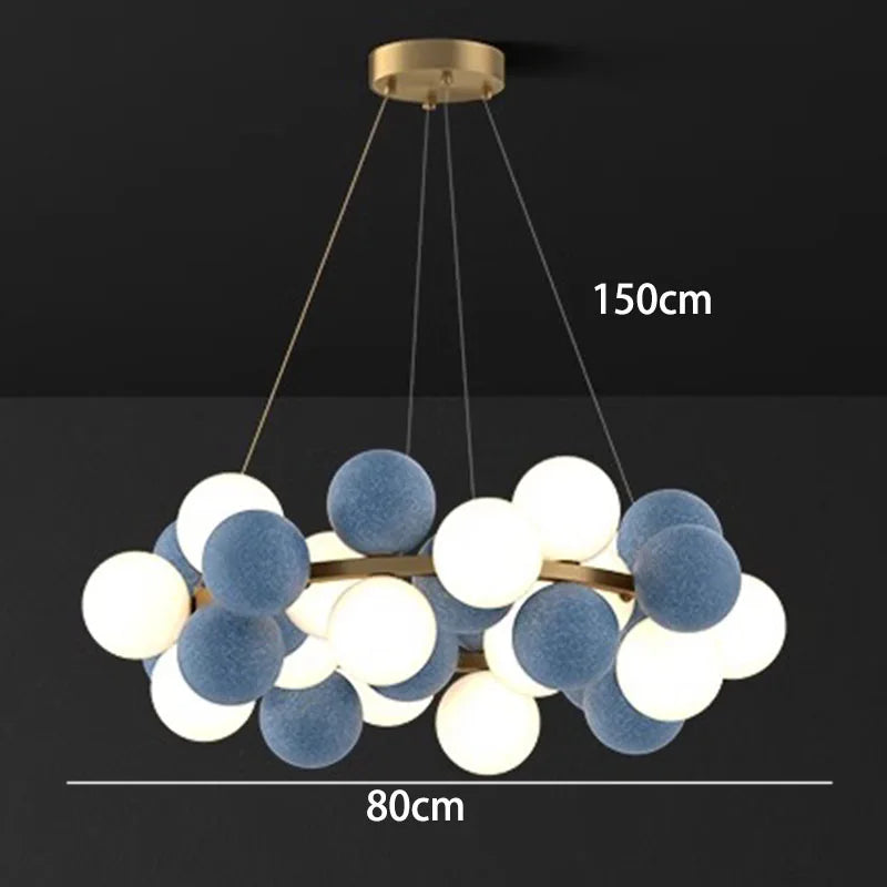 Lámparas de araña colgantes LED Decorbites™ para la decoración moderna del hogar, iluminación interior para sala de estar y comedor