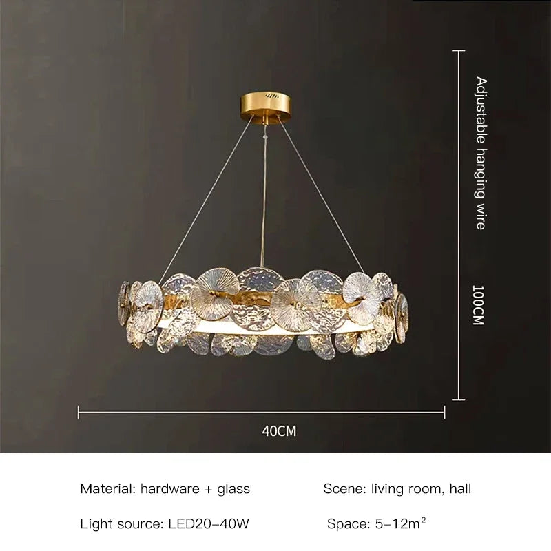 Acrylic Flower Ceiling Light