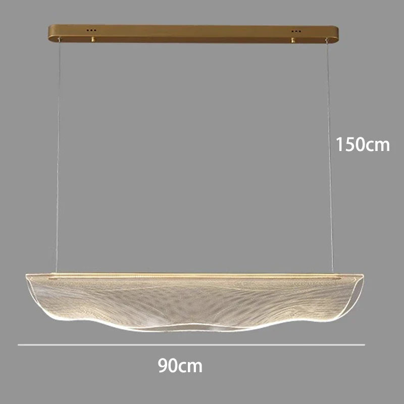 DecorBites™ LED Pendant Light Chandeliers for Modern Indoor Living & Dining Room Lighting