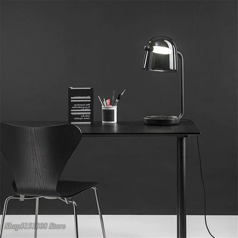 DecorBites™ LED Glass Floor Lamp Modern Living Room Bedroom Lighting Fixtures