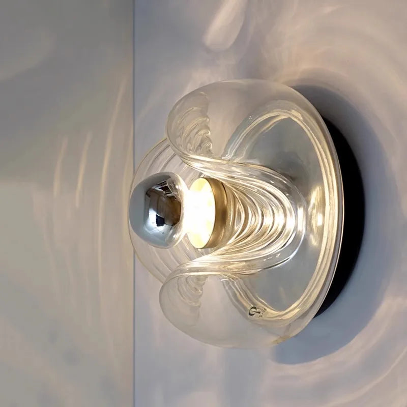 DecorBites™ Designer Glass Wall Lamp Luxury Minimalist Wall Lights