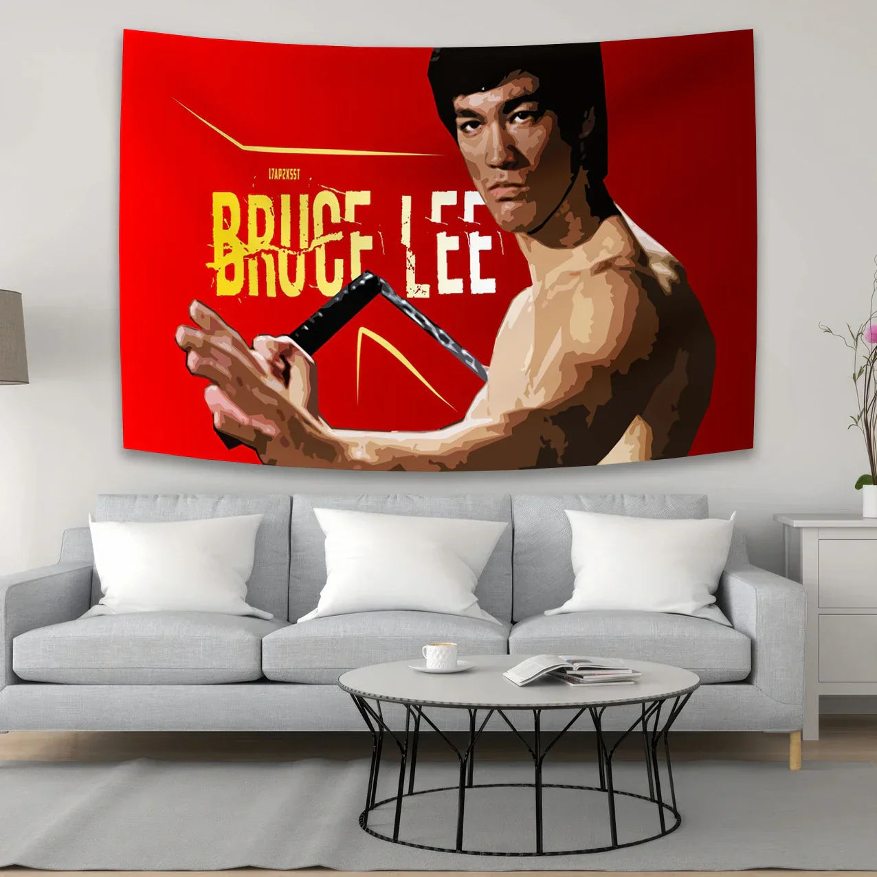 Decobites Bruce Lee Hippie Tapestry for Bedroom Decor