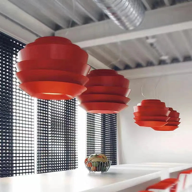 DecorBites™ Le Soleil Pendant Lamp: Nordic Style Retro Decor Light for Home, Bedside, or Restaurant