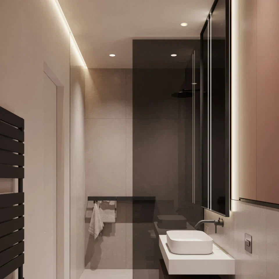 DecorBites™ 7W LED Downlight: IP65 Waterproof, Ultra-thin Design, 30° Beam Angle