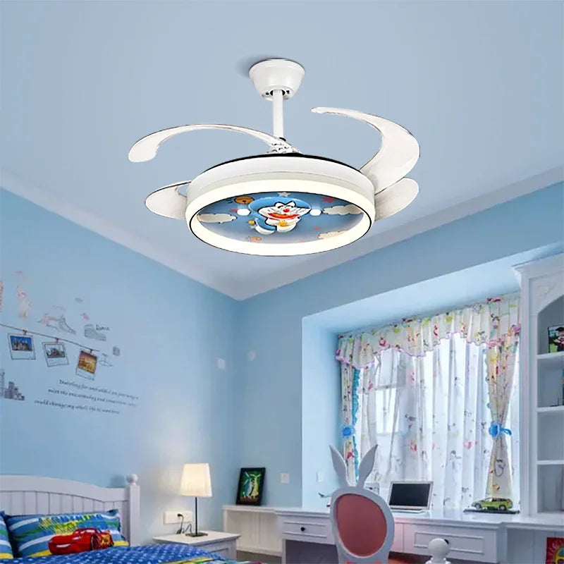 DecorBites™ Dimmable Smart Home LED Ceiling Fan Light with Remote Control