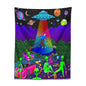 Decobites UFO Cartoon Tapestry Wall Hanging for Home Decor