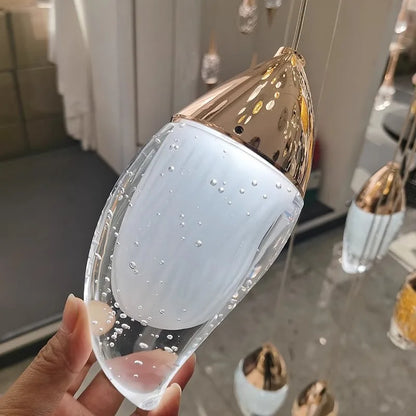 Lámpara de araña de cristal DecorBites™, lámpara colgante para escaleras, iluminación para sala de estar