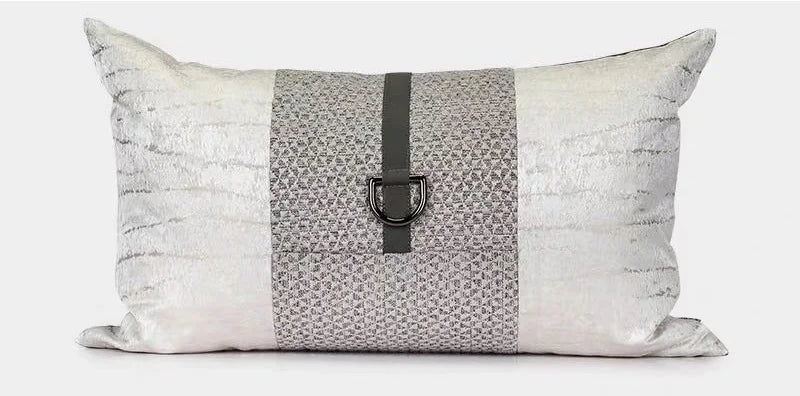 Funda de almohada de lujo italiana DecorBites™: Elegante funda de cojín de diseño para el hogar y hoteles