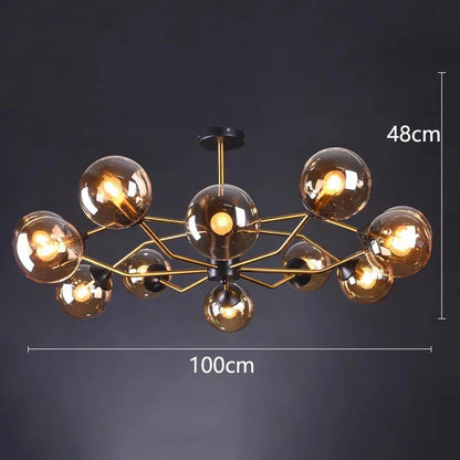 DecorBites™ LED Pendant Light Chandeliers for Modern Home Decor & Dining Room Lighting