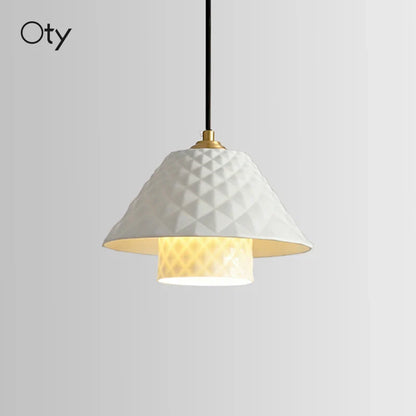 ديكوربايتس™ مصابيح نحاسية سيراميكية معلقة لتزيين المنزل