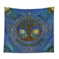 Decobites Tree Life Tapestry Altar Tablecloth Wall Hanging Room Decor Oracle Witchcraft Moon Sun