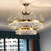 Decorbites™ Luxus-Kristall-Deckenleuchter – Elegante Hängelampe für Wohnzimmer-Dekoration