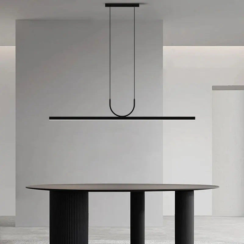 DecorBites™ LED Black Ceiling Chandelier for Dining Room Kitchen Island - Modern Home Decor Lighting