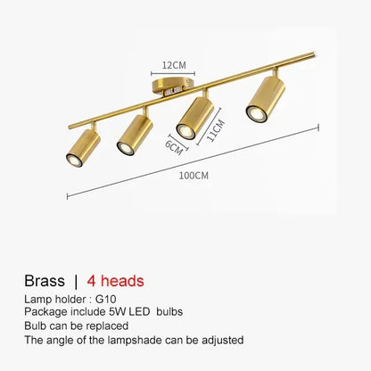 DecorBites™ مصباح سقف LED قابل للتعديل لإضاءة خلفية غرفة الطعام والمطبخ وغرفة النوم