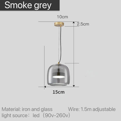 Astrid - Modern Nordic Glass Pendant Light