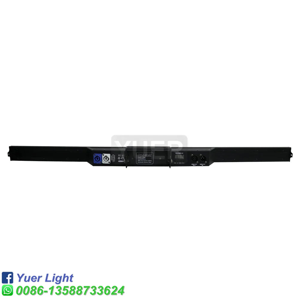 Decorbites™ Luz de Pared de Lavado con Haz LED RGB para Efectos Estroboscópicos de DJ, Disco y Escenario