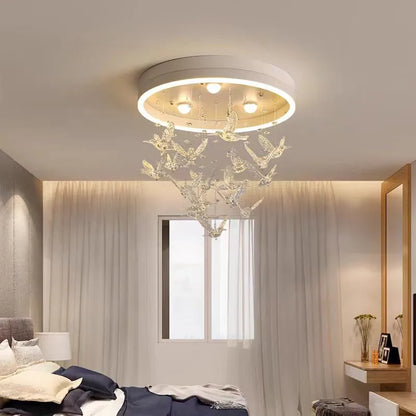 DecorBites™ Flying Bird Ceiling Light: Fashionable and Romantic Kid's Room Decor Lamp