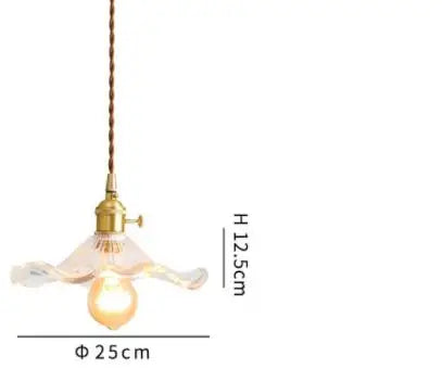 ديكوربايتس™ مصابيح معلقة زجاجية زرقاء لغرفة النوم وغرفة الطعام وغرفة المعيشة