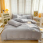 Decobites Bubble Yarn Duvet Cover Set - Soft & Skin-friendly Bedding with Pillowcase