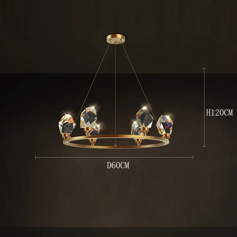 DecorBites™ Dining Room Chandelier Indoor Ceiling Light Fixture Pendant Lamp