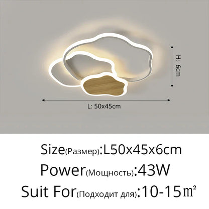 DecorBites™ LED Chandeliers Modern Indoor Lighting Dimmable Luster Fixture for Home Decor