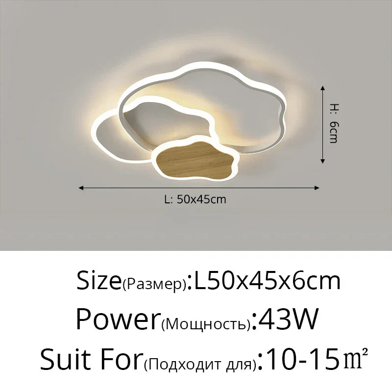 Lámparas de Araña LED Decorbites™ Iluminación Moderna Interior Regulable para Decoración del Hogar