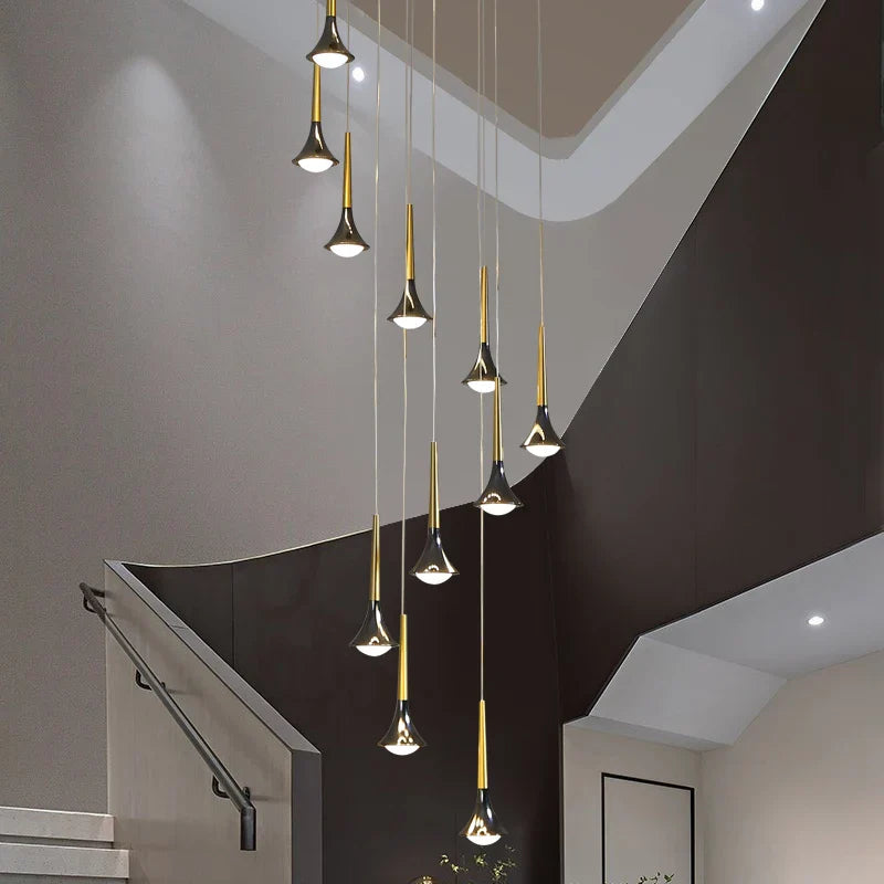 DecorBites™ Elegant Horn-Shaped Chandelier for Living Room and Bedroom